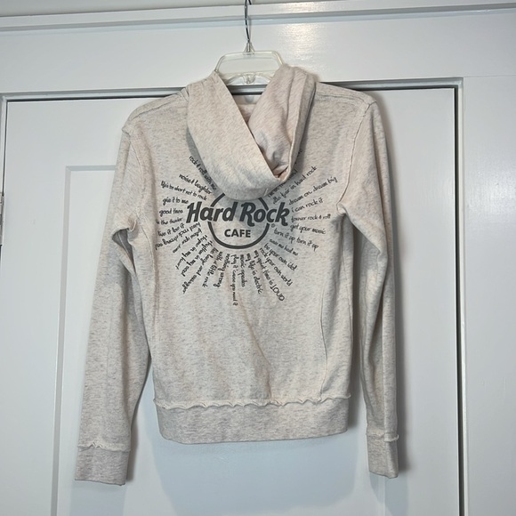 Hard Rock Cafe Graphic Gray Hoodie size small. - Picture 4 of 6